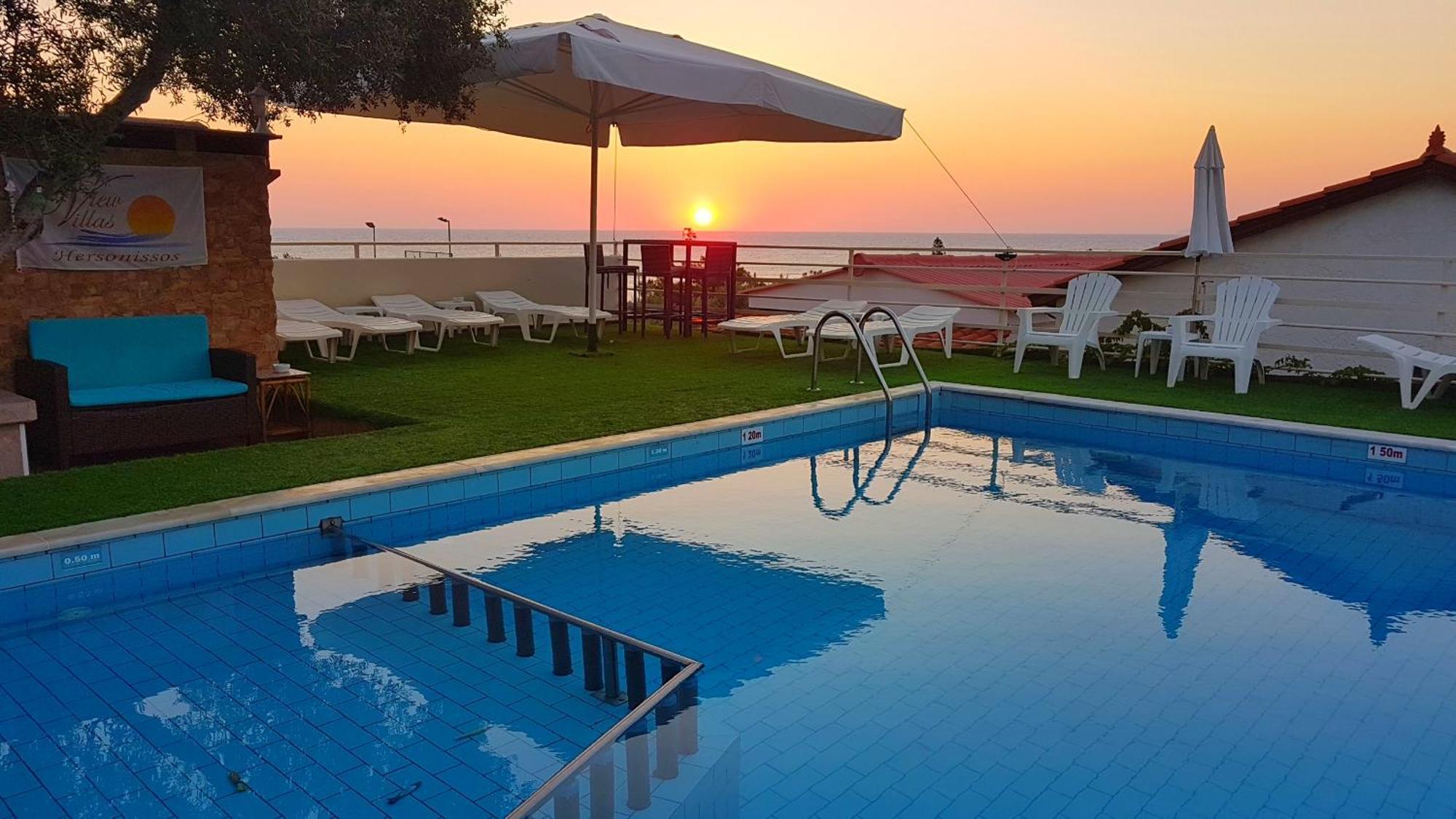 View Villas Hersonissos (Crete) Exterior foto
